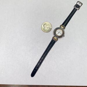 Vintage BRIGHTON reversible leather band watch